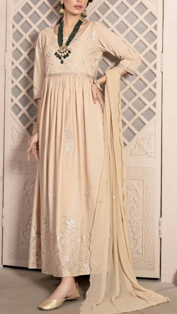 Embroidered dress