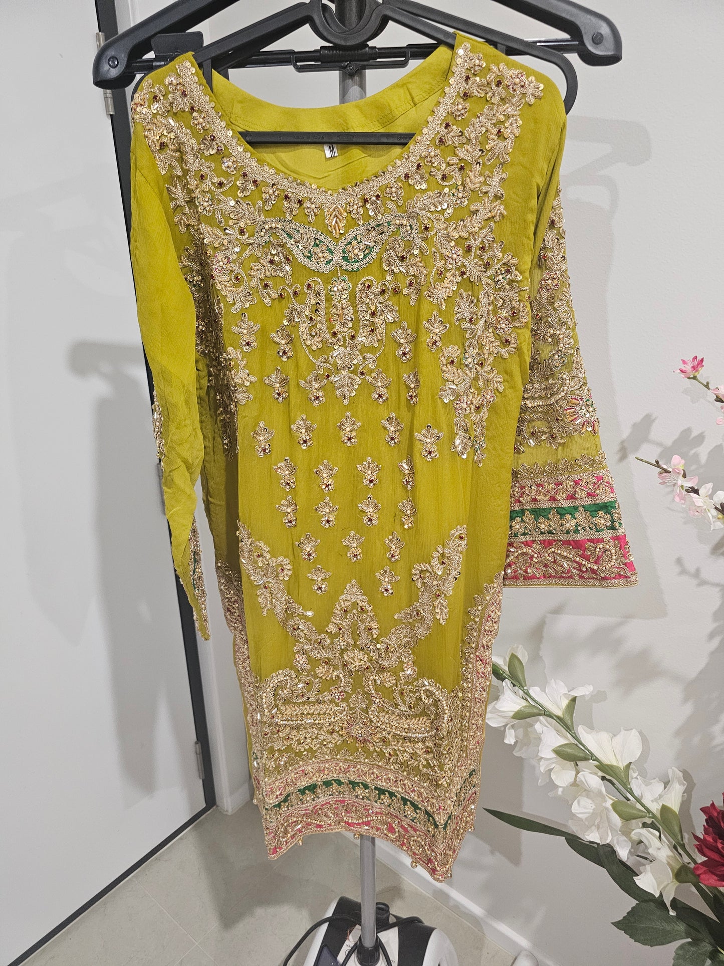 New Designer Party Wear Indian Pakistani Wedding Salwar Kameez Dress suit Kurti (Copy)