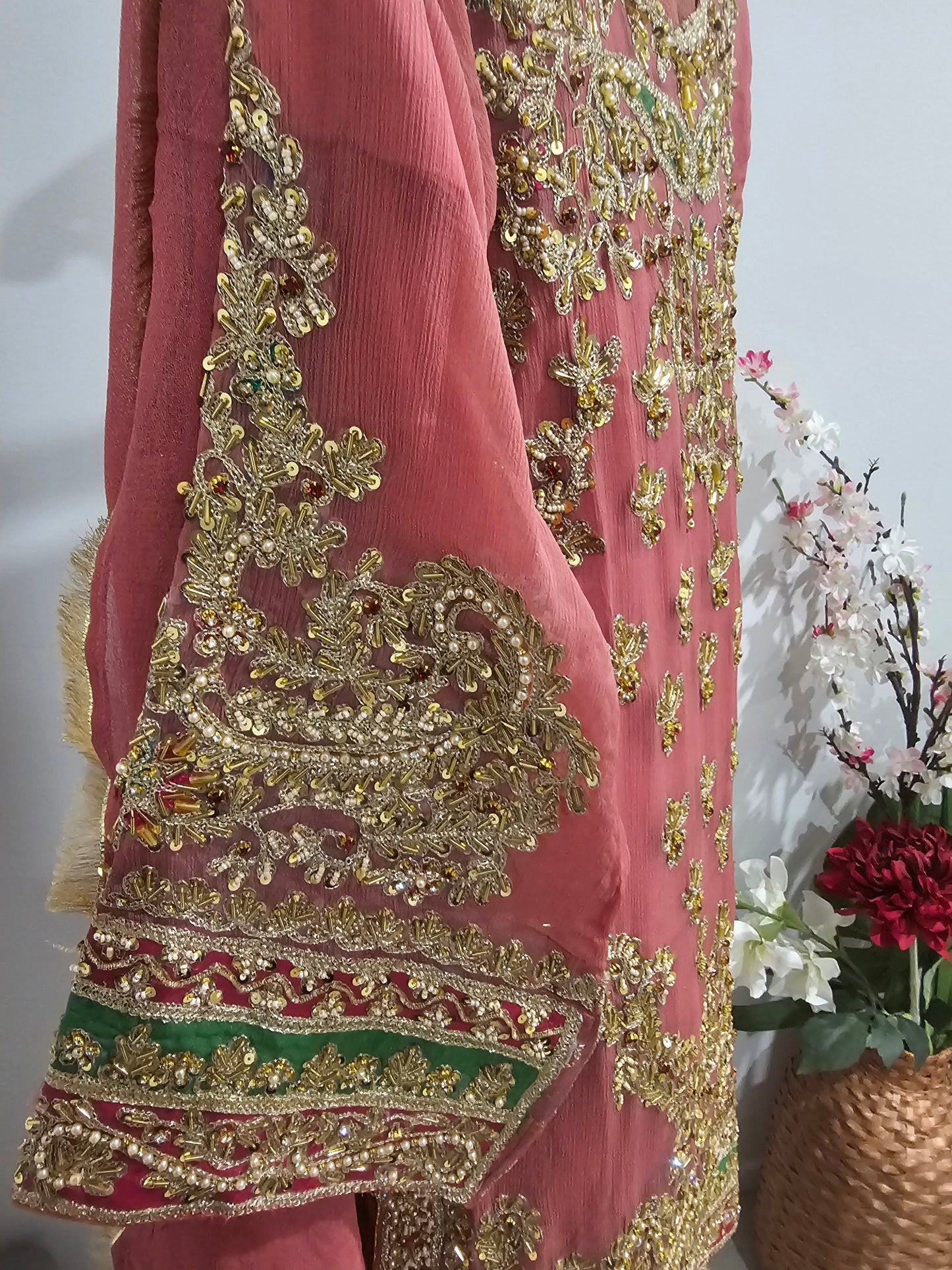 New Designer Party Wear Indian Pakistani Wedding Salwar Kameez Dress suit Kurti (Copy)