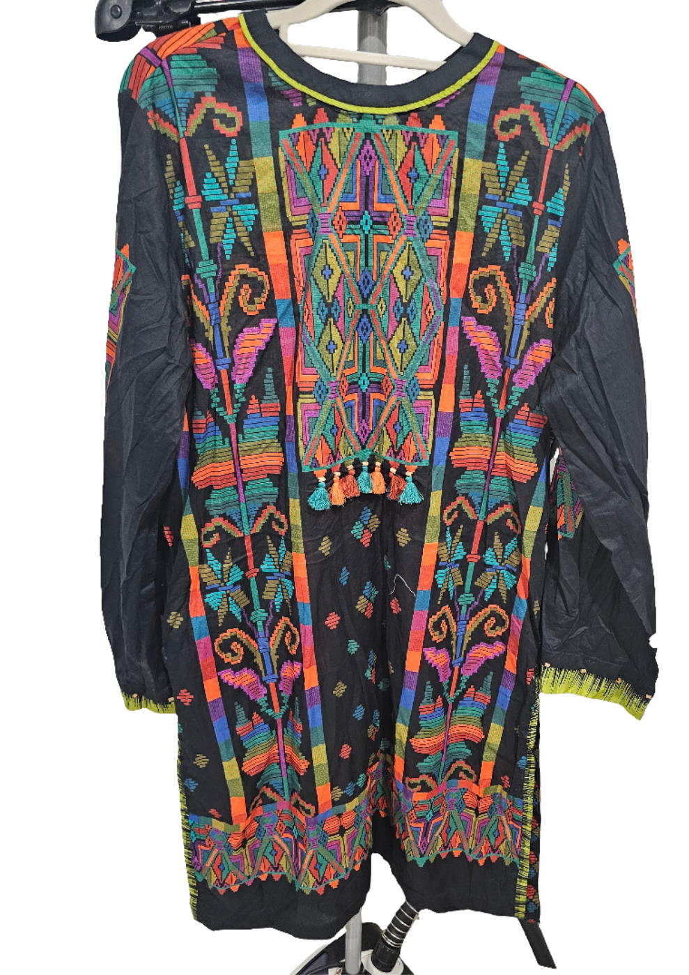 Pakistani traditional embroidery suit