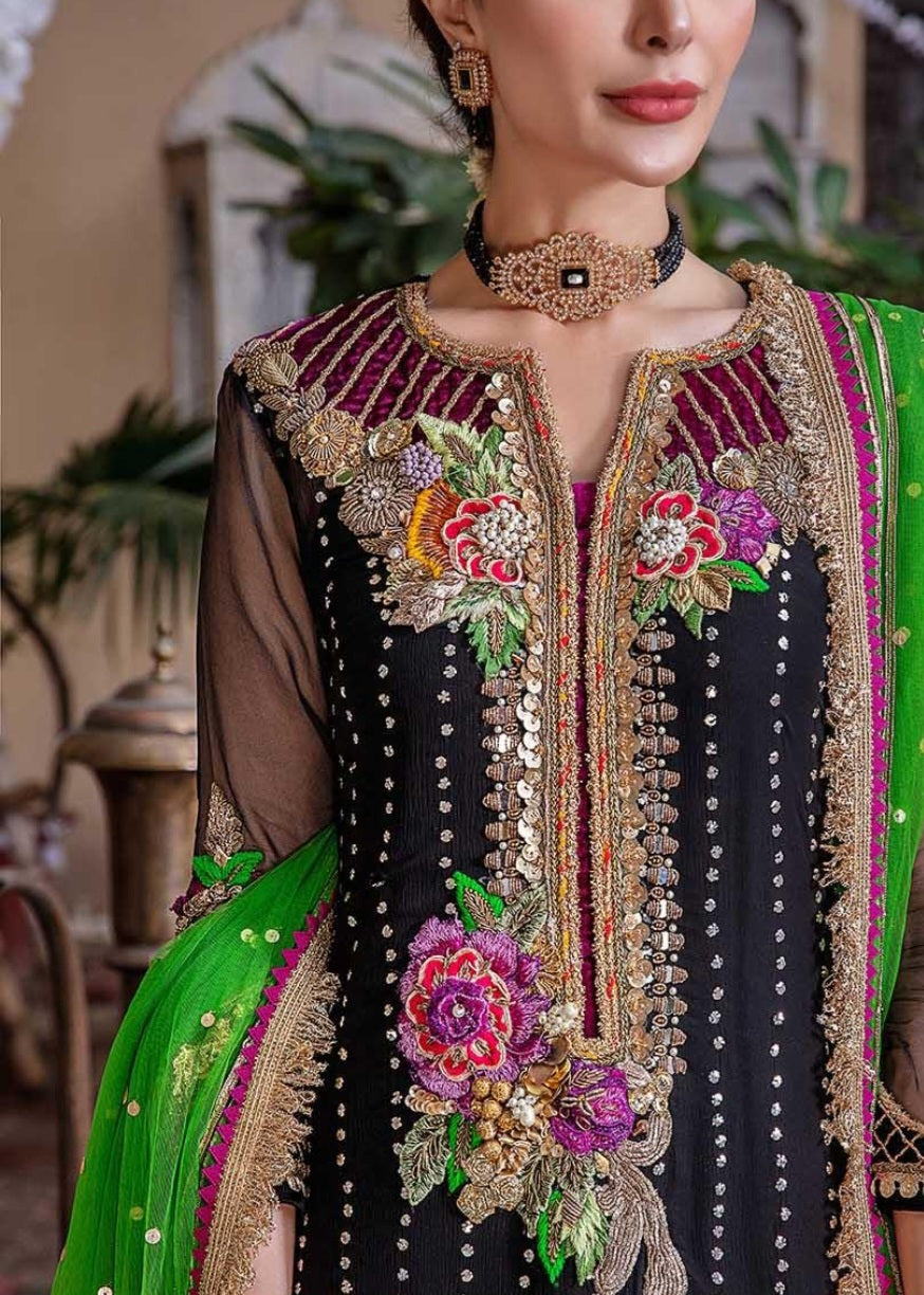 Pakistani traditional embroidery suit