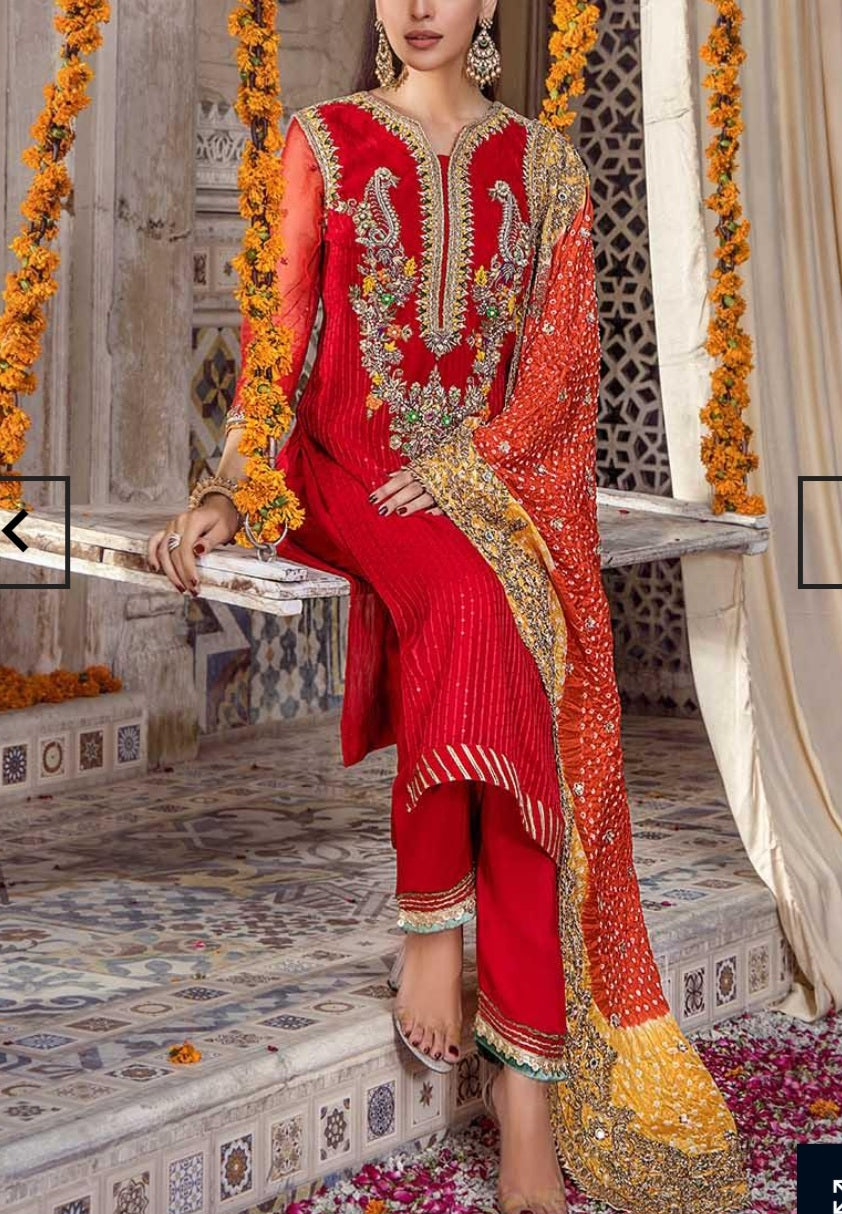 Pakistani Embroidered women suit