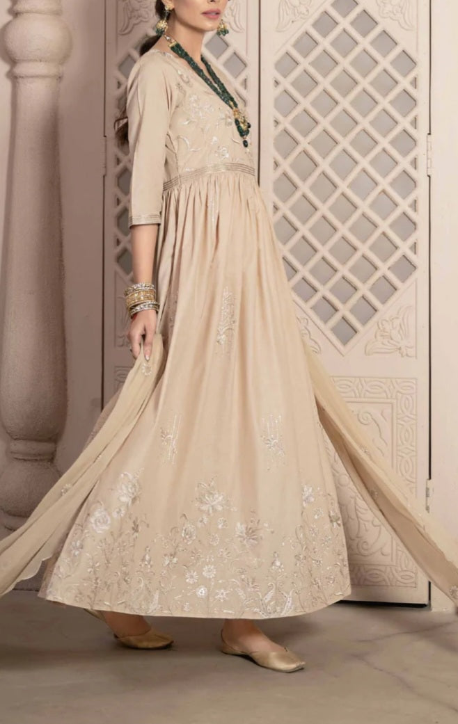 Embroidered dress