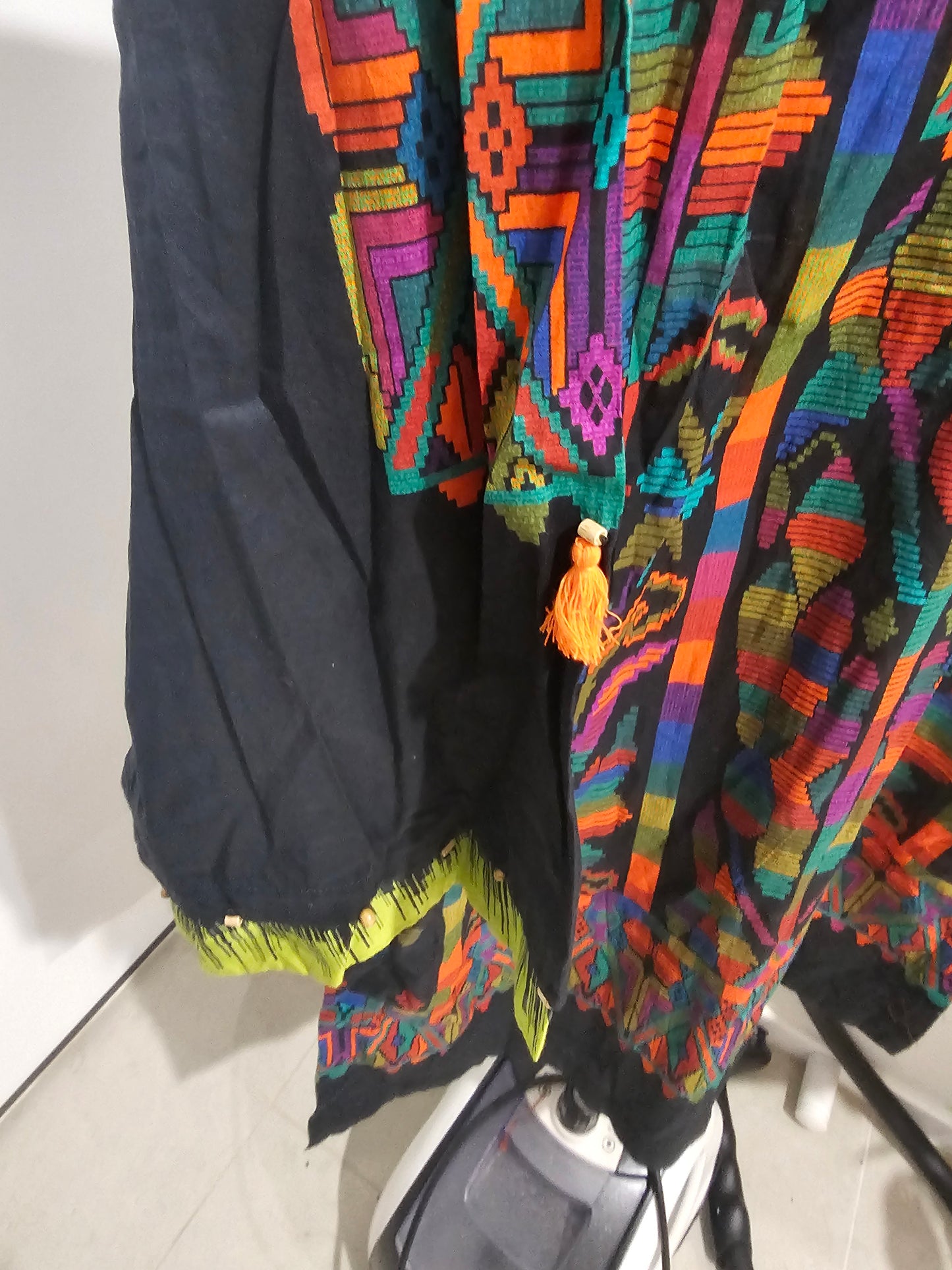 Pakistani traditional embroidery suit